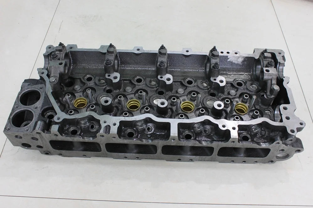 New Goldmax 4HK1 Diesel Engine Cylinder Head Cast Iron 2.3L 2254cc for Isuzu Pickup Truck 1990-1995